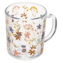 Ver imagem 4 de Conjunto 2 Canecas Florescer 220 ml Vidro Lyor