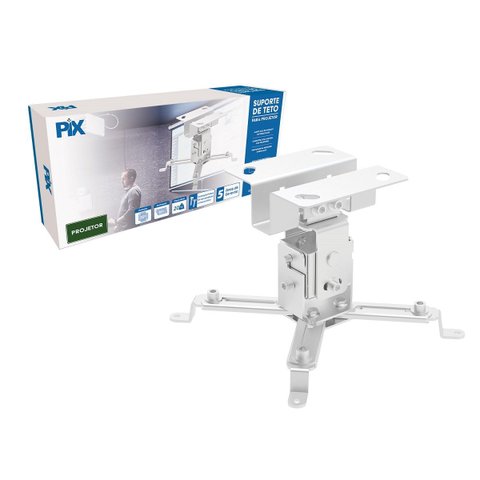 Suporte Projetor de Teto - Branco - Px-33