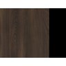 Mesa p/ Escritório em L Web30 1,20x1,50 4 Gav. Marsala/Preto - 2