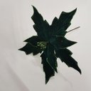 Ver imagem 3 de Flor Artificial Veludo Verde 30cm