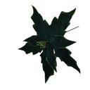 Ver imagem 1 de Flor Artificial Veludo Verde 30cm