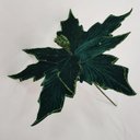 Ver imagem 2 de Flor Artificial Veludo Verde 30cm