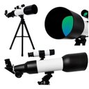 Ver imagem 1 de TELESCOPIO ASTRONOMICO COM TRIPE AJUSTAVEL REFRATOR OCULAR FILTRO DE LUA 90X VISAO NOTURNA