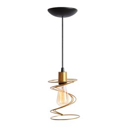 Pendente Aramado Poptem mola dourado - 1