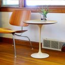 Ver imagem 3 de Mesa Lateral Tulipa Saarinen Redonda 51 Cm - Freijó Linn Design Decor Mesa de Lateral Saarinen Branc