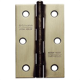Kit 3 Dobradiças Silvana 850 até 20kg - 3" Oxidado - 2