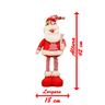 Boneco Decorativo Perna Articulada Papai Noel 30/42 Cm - 4