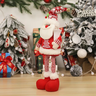 Boneco Decorativo Perna Articulada Papai Noel 30/42 Cm - 3