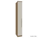 Ver imagem 1 de Modulado 01 Porta 245cm com Prateleira Setiba Rimo - Carvalho/palha