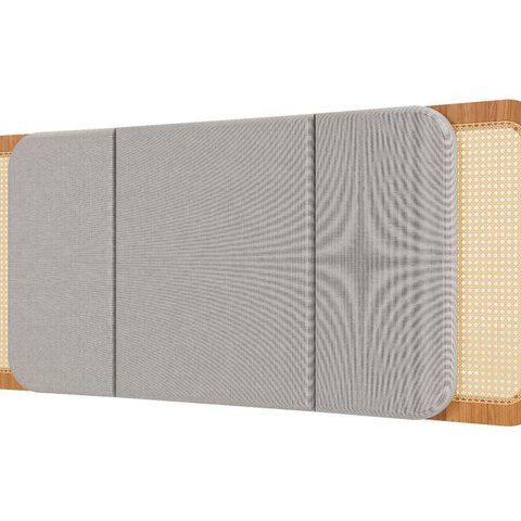 Cabeceira Casal Queen Estofada com Tela 170cm