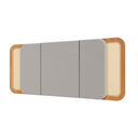 Ver imagem 2 de Cabeceira Casal Queen Estofada com Tela 170cm