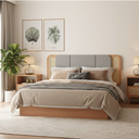 Ver imagem 1 de Cabeceira Casal Queen Estofada com Tela 170cm