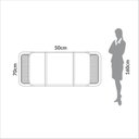 Ver imagem 4 de Cabeceira Casal Queen Estofada com Tela 170cm