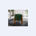 Ver imagem 2 de Puff Banqueta Redondo Viena e Nova Móveis - Cores Variadas:verde Musgo