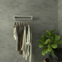 Ver imagem 3 de Cabideiro de Parede Branco 60cm Arara de Roupas Quarto Closet - Rufatto Decorações