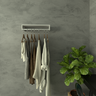 Cabideiro de Parede Branco 60cm Arara de Roupas Quarto Closet - Rufatto Decorações - 3
