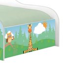 Ver imagem 3 de Cama Solteiro Infantil Girafa e Coruja MDF Branco Casah