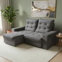 Ver imagem 2 de Sofá Oslo 2 Lugares Retrátil e Reclinável Bom Pastor 1,80 M