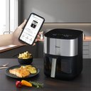 Ver mais imagens de Fritadeira Air Fryer 6l Smart Chef Pro Midea Mad600g10apkw2 - 220v