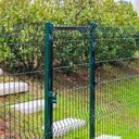 Ver imagem 2 de Portão para Gradil Insul Pintado Verde- 2 postes - 1.53m altura