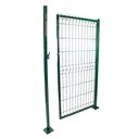 Ver imagem 1 de Portão para Gradil Insul Pintado Verde- 2 postes - 1.53m altura