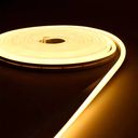 Ver imagem 2 de Kit Fita Neon 12v Flexível Silicone Ip65 5 Metros + Fonte 5a Cores:branco-quente