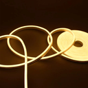 Ver imagem 4 de Kit Fita Neon 12v Flexível Silicone Ip65 5 Metros + Fonte 5a Cores:branco-quente