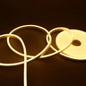 Kit Fita Neon 12v Flexível Silicone Ip65 5 Metros + Fonte 5a Cores:branco-quente - 4