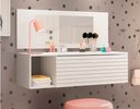 Ver imagem 1 de Mesa Escrivaninha com Colmeia Organizadora -leartam