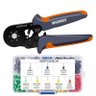Wozobuy Alicate de Terminal Alicate de Crimpagem + 400pcs - Hsc8 6-6 - 1