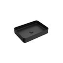Ver imagem 1 de Cuba de Apoio Retangular Li.13050.bl.mt.val Luxo Black Matte 500mm - Deca Deca Cubas Inox