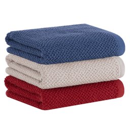 Pano Copa Buddemeyer 3p Gourmet Bege Vermelho Azul - 1