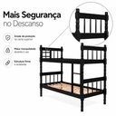 Ver imagem 4 de Beliche Torneada Milão 6 - Tabaco - Jm Móveis