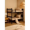 Ver imagem 1 de Beliche Torneada Milão 6 - Tabaco - Jm Móveis