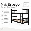 Ver imagem 6 de Beliche Torneada Milão 6 - Tabaco - Jm Móveis