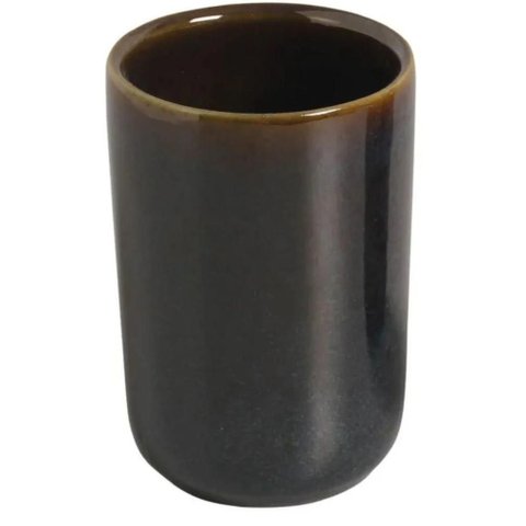 Copo Yunomi Alto 110ml Saquê Cerâmica Restaurante Japonês Neo Oceano Porto Brasil