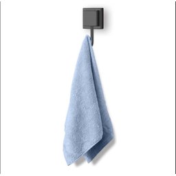 Gancho Cabideiro Porta Toalha Piatina Preto Ótima Fixação - 4