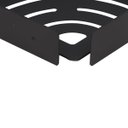 Ver imagem 3 de Suporte Shampoo de Canto Parede Banheiro Aço Inox Preto