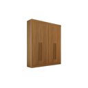 Ver imagem 1 de Guarda Roupa Solteiro 4 Portas 3 Gavetas da Vinci Plus D'doro Cinamomo