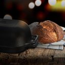 Ver imagem 2 de Assadeira Tampa Ferro Multiuso Levain Pão Rosca 2em1 33x26cm