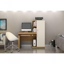 Ver imagem 2 de Escrivaninha Mesa Office Valdemoveis Cinamomo/off White