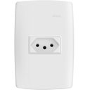 Ver imagem 1 de Conjunto 1 Tomada Padrão Brasileiro 20A 250V Branco S30