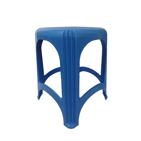 Kit 20 Banqueta Plástica Reforçada Capacidade 120 Kg Azul