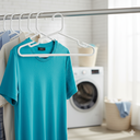 Ver imagem 7 de 100 Cabide de Roupa Branco Resistente Cavado Antideslizante