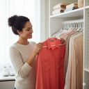 Ver imagem 3 de 100 Cabide de Roupa Branco Resistente Cavado Antideslizante