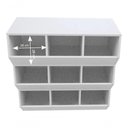 Ver imagem 2 de Organizador Infantil Teca 100% Mdf Criança Quarto