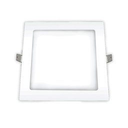 Plafon Led de Embutir 24w 6500k Bivolt Quadrado Superled Ourolux - 1