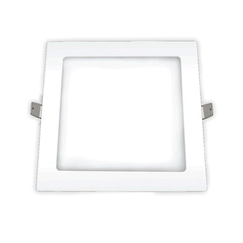 Plafon Led de Embutir 24w 6500k Bivolt Quadrado Superled Ourolux