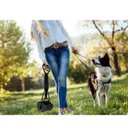 Ver imagem 2 de Pa Coletora Coco Fezes Cachorro Gato Cao Pet Sujeira Animal de Estimaçao Cascalho Grama Dobravel Alç