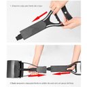 Ver imagem 7 de Pa Coletora Coco Fezes Cachorro Gato Cao Pet Sujeira Animal de Estimaçao Cascalho Grama Dobravel Alç